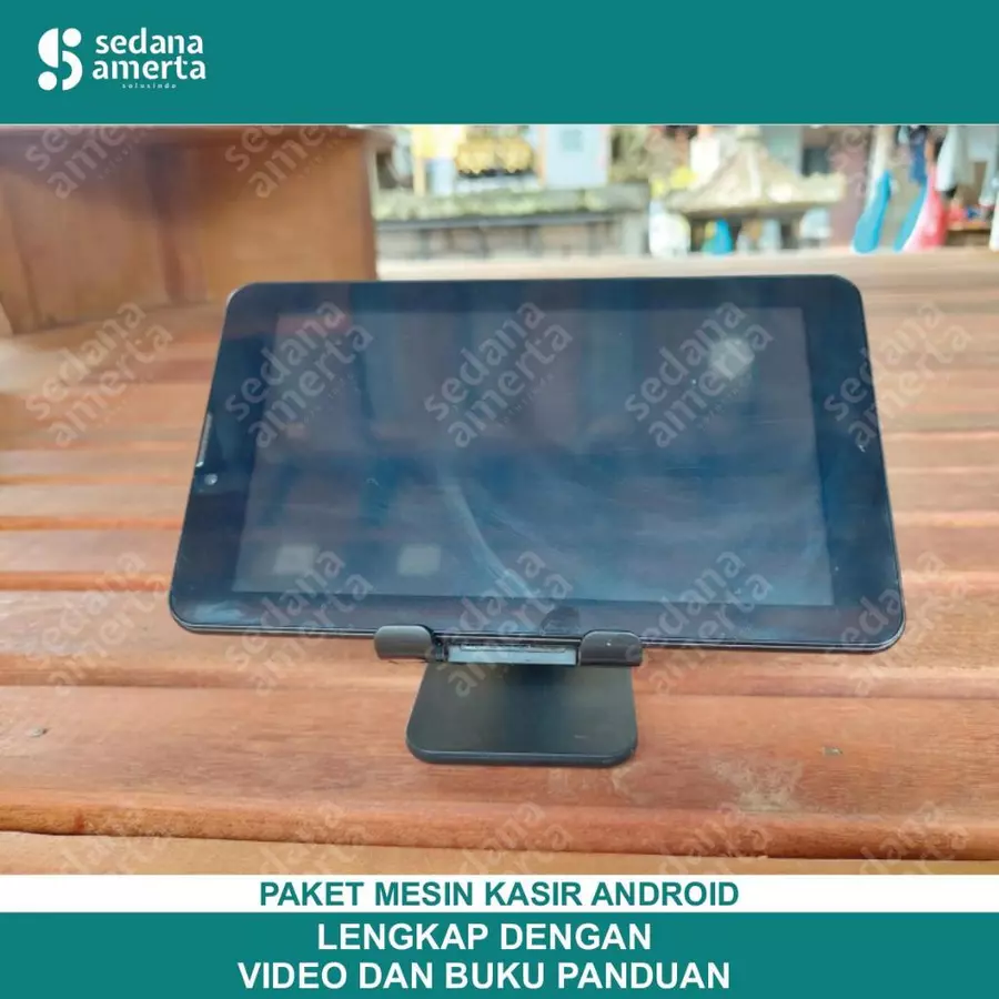 Paket Mesin Kasir Android TAB Tablet/Tab 7 Inch 3/32 GB - TAB & PROGRAM : Tab - cocok untuk Restaurant, Cafe, Resto, Barber Shop, Vape Store, Retail
